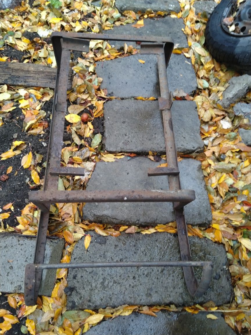 Большие сани без короба,емкость железная