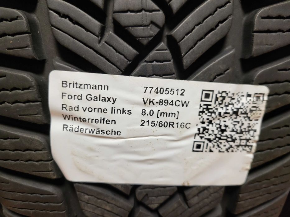 215/60/16 Fulda 2023 г. / зимни гуми