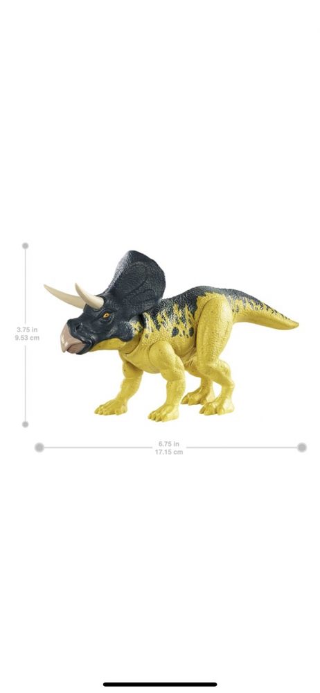 Figurina Jurassic World Dino Escape - Zuniceratops, 17 cm