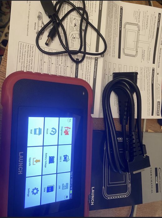 Tester auto multimarca Launch Crp 123E