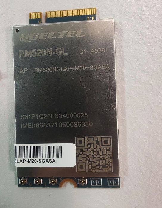 SUPER PRET ! Modul WWAN 5G M.2 Quectel RM520N-GL - Carbon Gen12/T14 Ge