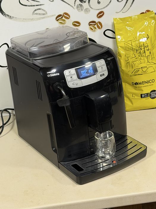 Кафемашина кафе автомат Saeco Philips intelia с гаранция