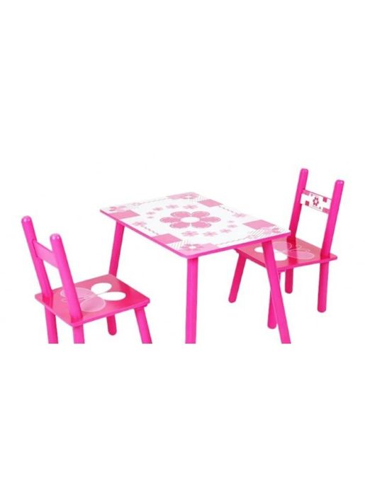 Set masuta lemn cu 2 scaune