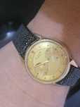 LeCoultre Futurematic, automatic, anse model diamant aur 14k