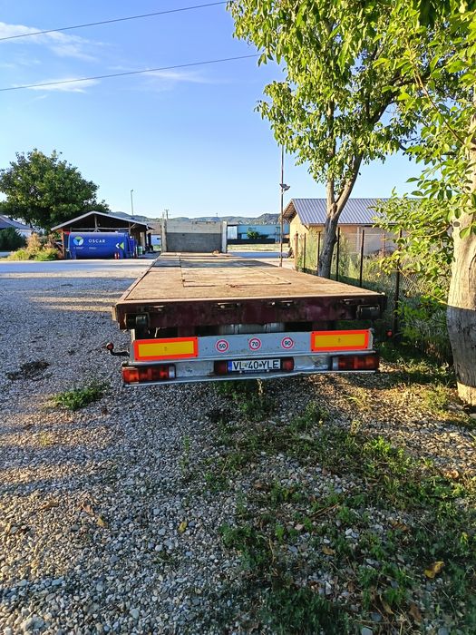 Semiremorca Berger Coilmulde + Semiremorca platforma