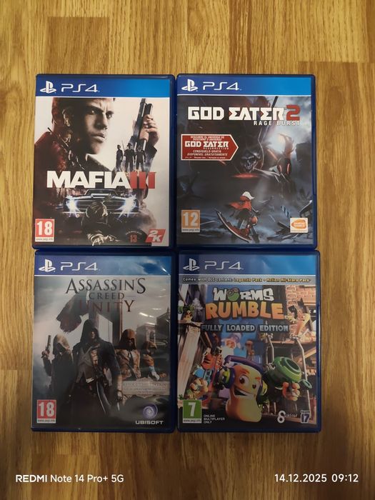 Vând jocuri PlayStation4