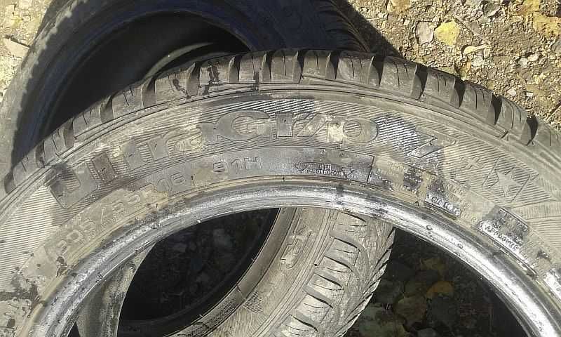 Шины 205/55 R16 - "GoodYear UltraGrip 7+" (Германия), всесезонные.