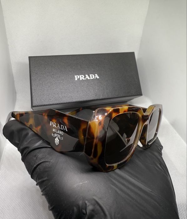 Ochelari de soare Prada Runaway Leopard