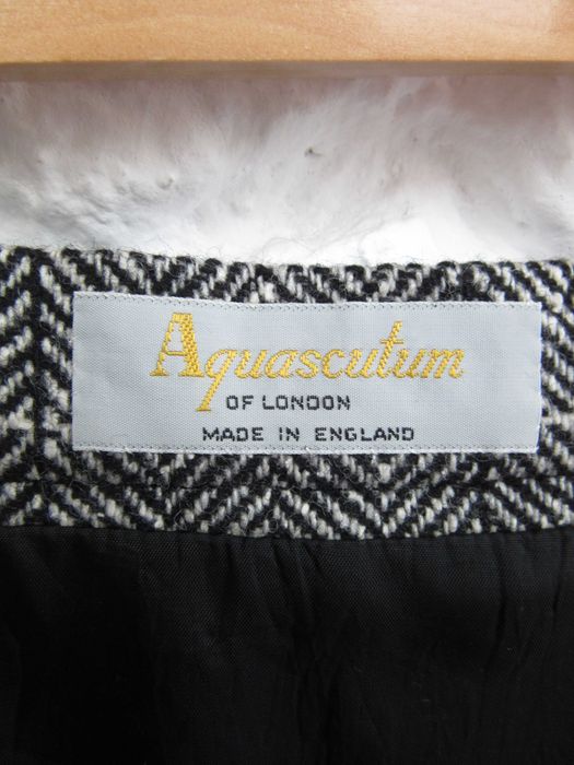 Fusta lana midi office Aquascutum Burberry Max Mara