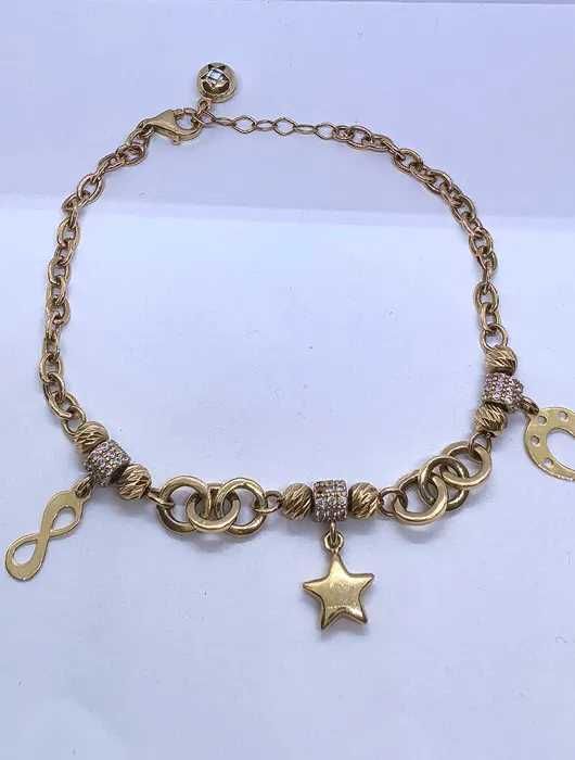 Браслет жёлтое золото