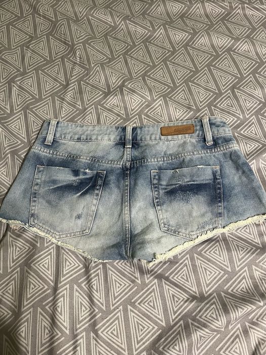 къси  дънкови гащи ZARA