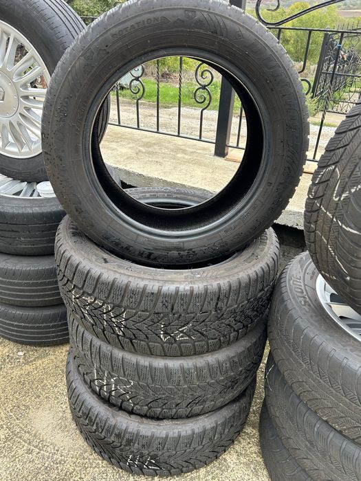 4 зимни гуми dunlop 225 55 17