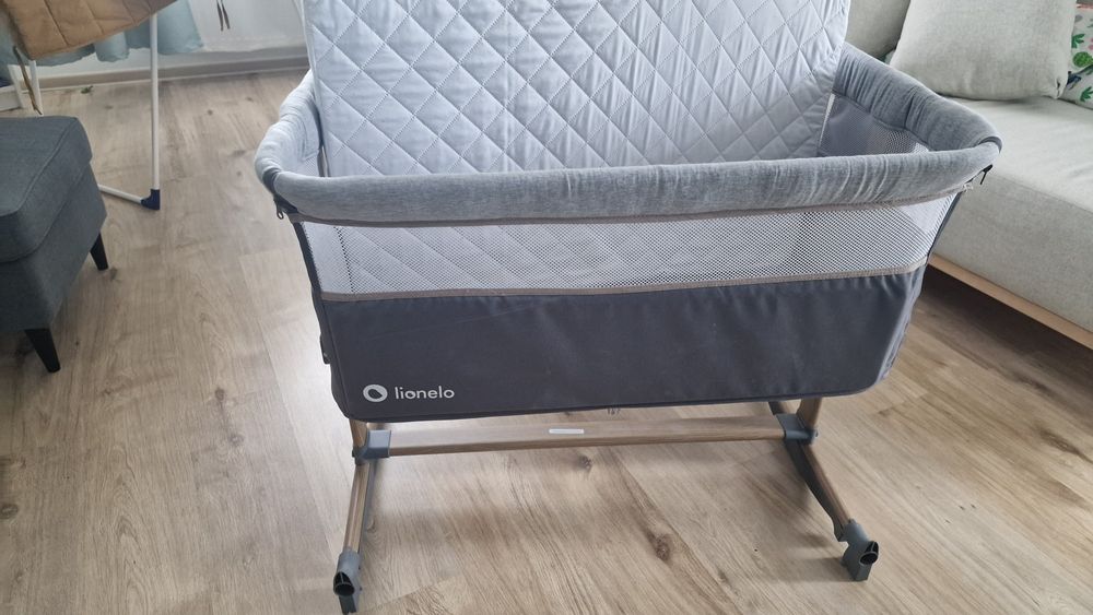 Vand Patut bebelusi Lionelo + Saltea din fibra de cocos