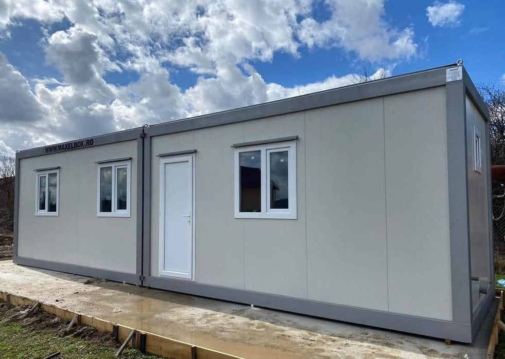 Container modular tip birou, spatiu comercial, locuinta  6 x 3m