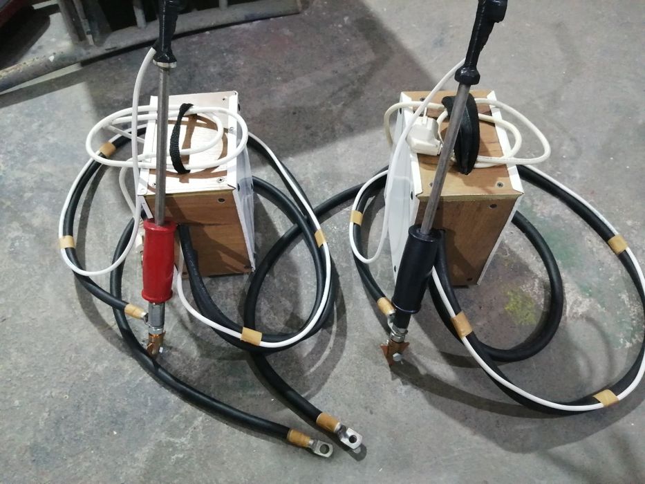 Спотер, точкова заварка с обратен чук.