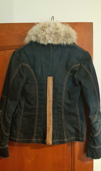 Дамско яке с лисича яка, S размер, Sexy Woman