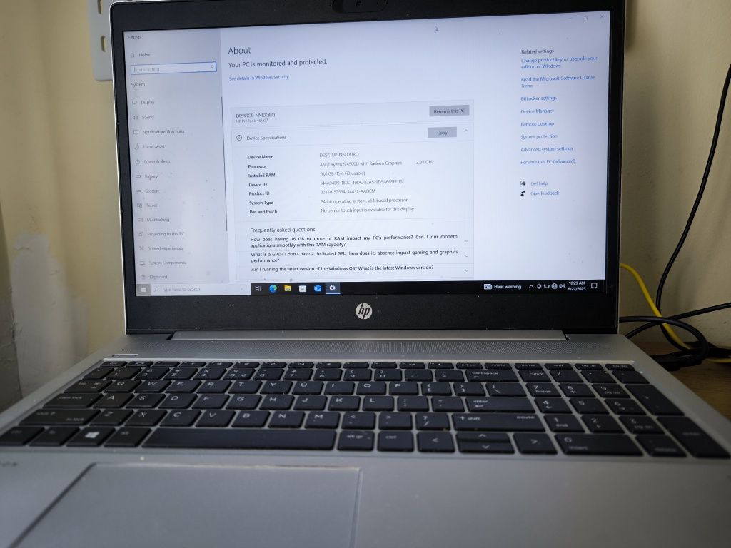 HP ProBook 455 G7