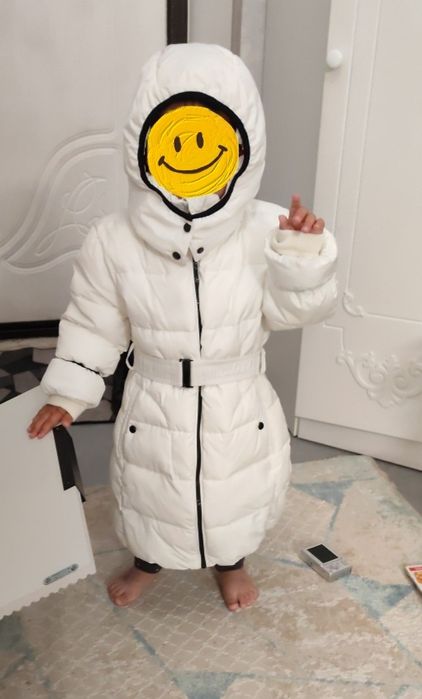 Пуховик на девочку 4 года,новое,Snowimage оригинал