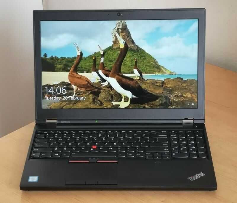 Profesional Lenovo Thinkpad P52 i7 , 32 G si ecran 15.6 led Impecabil
