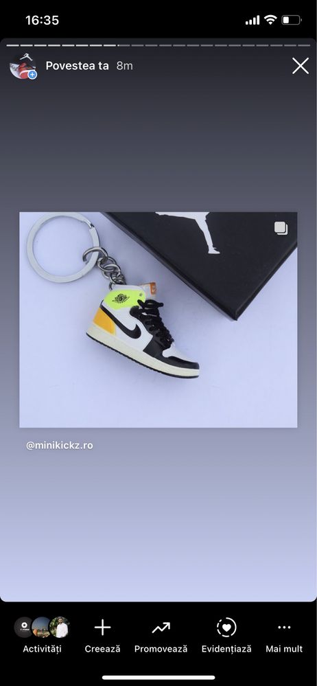 Brelocuri Nike/Jordan/Vans