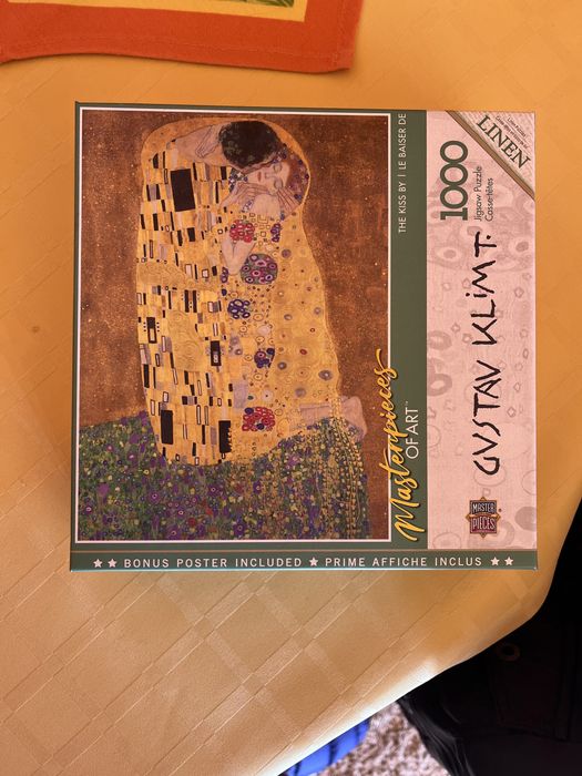 Gustav Klimt The Kiss - пъзел 1000 части