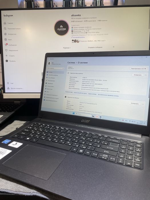 Ноутбук acer aspire