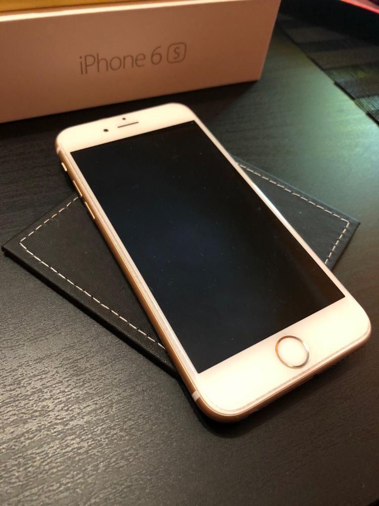 Vand Telefon Mobil Apple iPhone 6S, 32GB Gold, Impecabil!