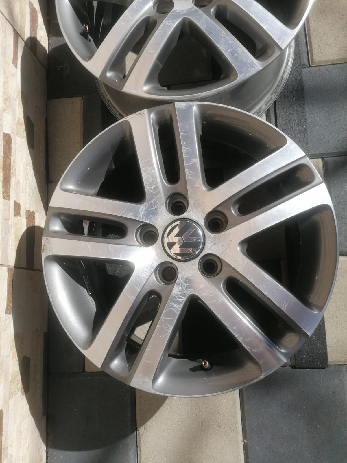 Jante vw originale pe 16 pentru golf 6 si jeta