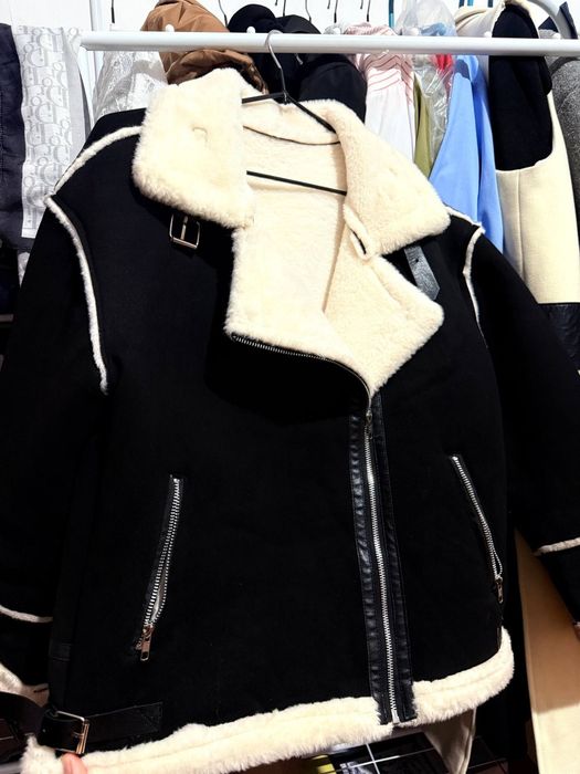 дубленка новый L