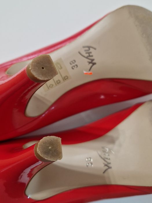 Pantofi piele lac Why Denis 38