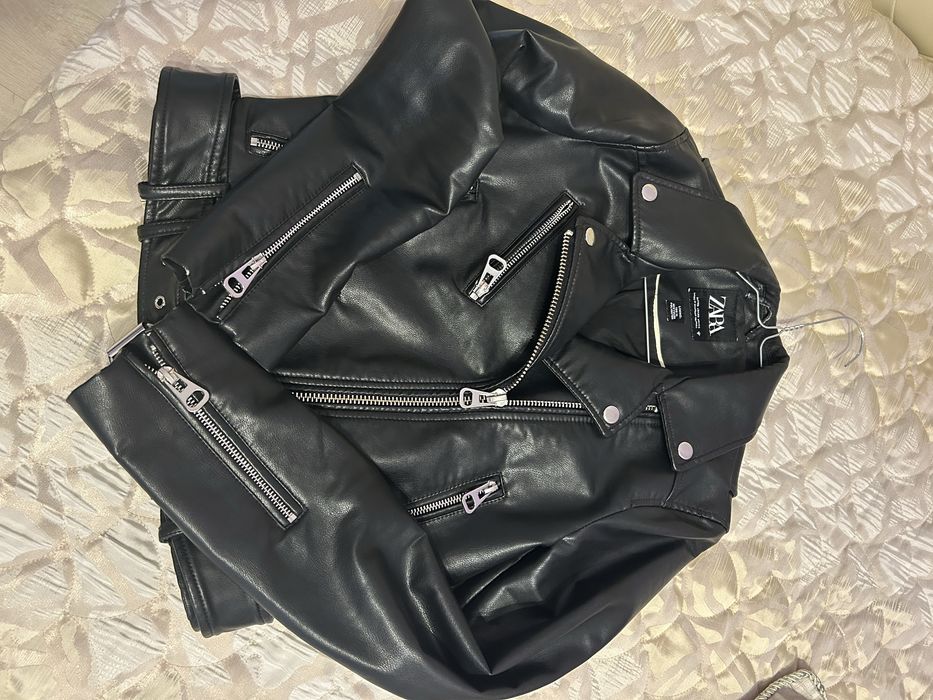 Дамско кожено яке Zara