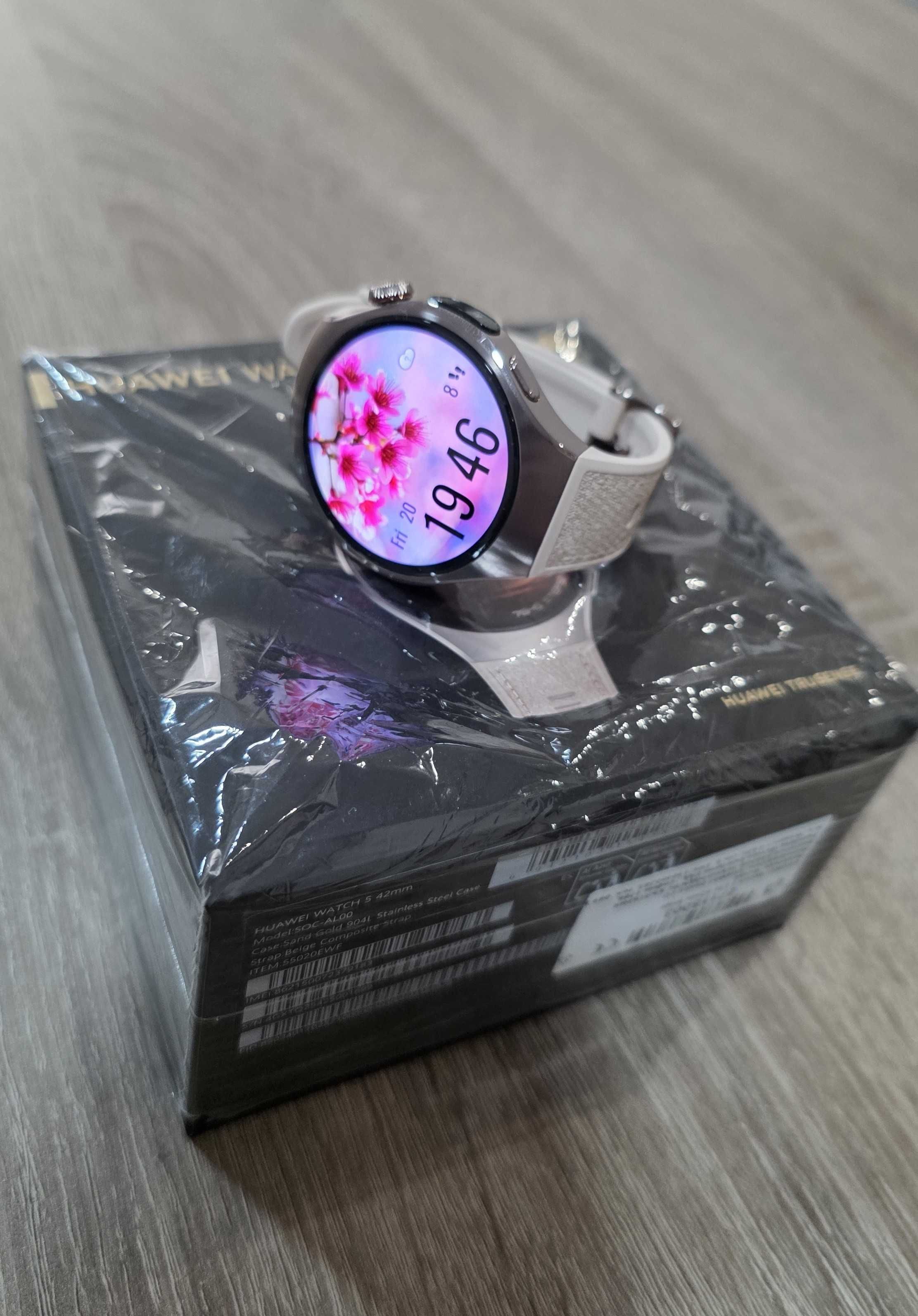 Huawei Watch 5 LTE 42mm Beige