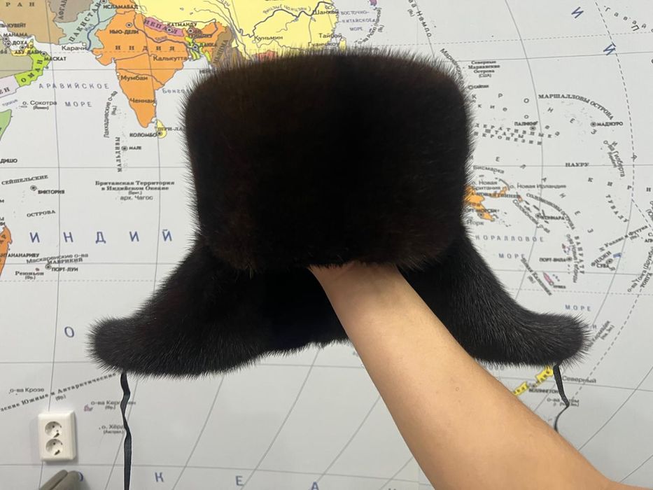 Продам ушанку норковую