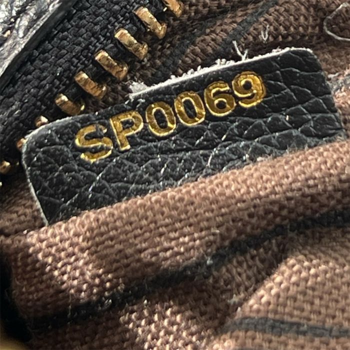 Louis Vuitton Monogram Empreinte Leather Mini Pochette / Mini Clutch