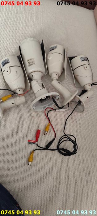 set 4 camere cu infrarosu 2 Novus NCV GDN3800H si una NVAHD 2dn5504mh