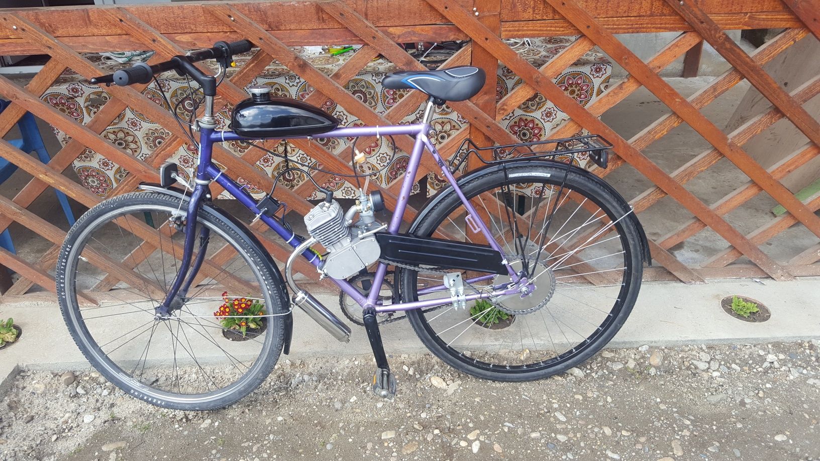 Bicicleta cu motor 80 cc (nou)