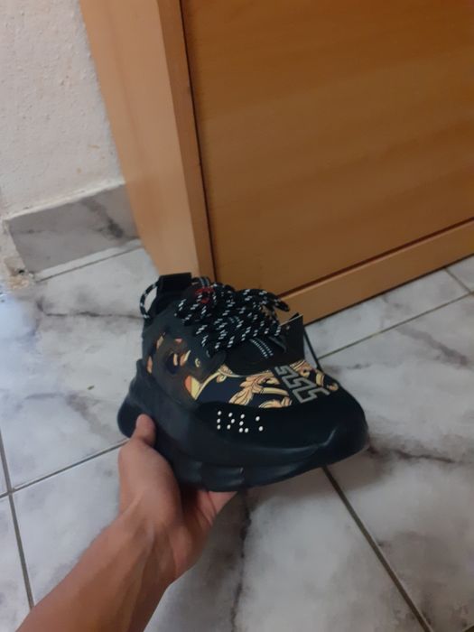 Versace chain reaction meduza print