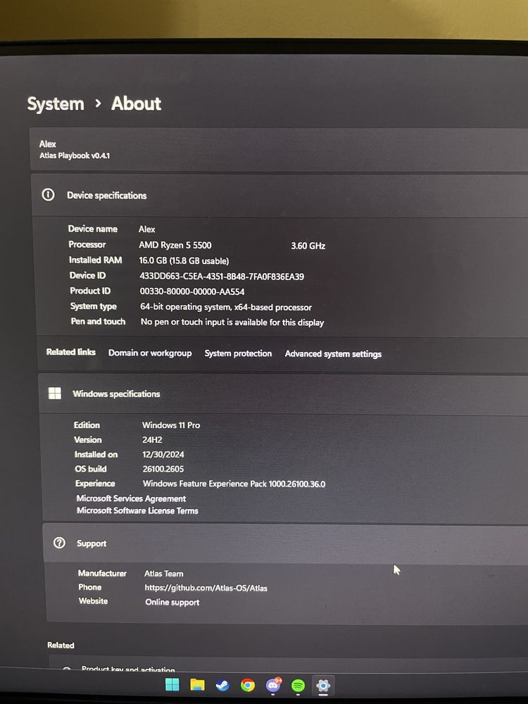 vand setup gaming