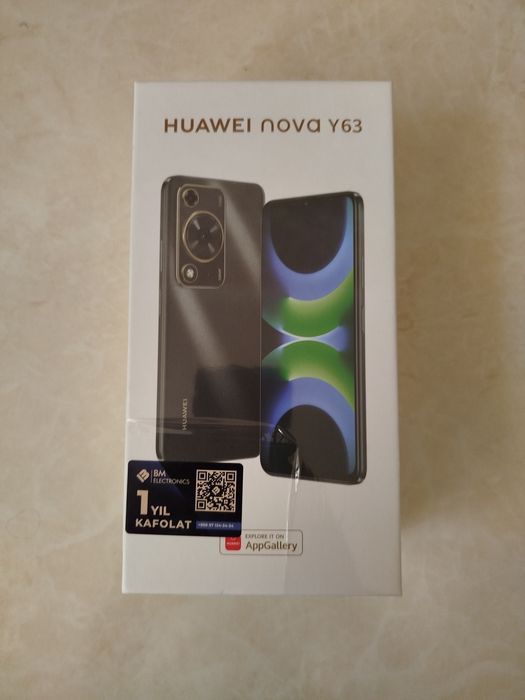 Продается новый телефон Huawei Nova Y63