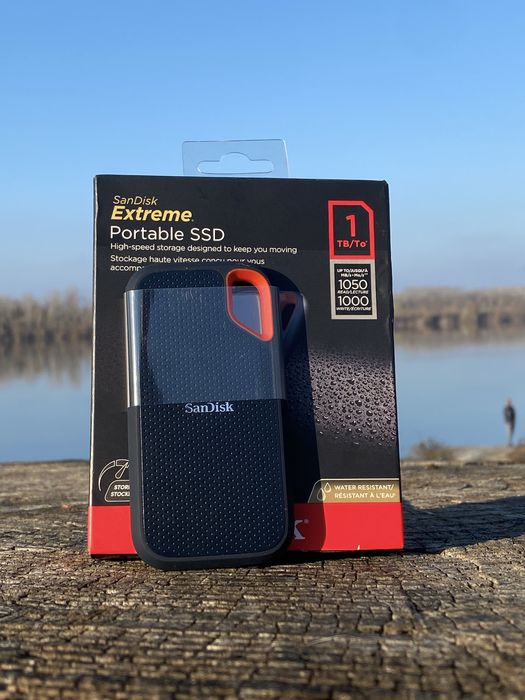Външен SSD SanDisk Extreme® Portable, 1 TB, USB 3.1