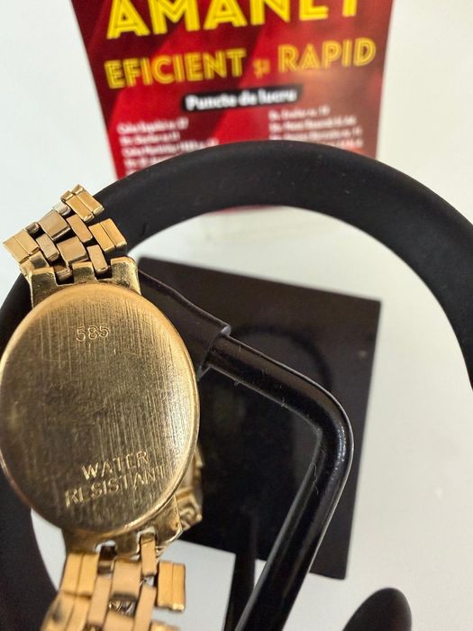 Ceas Geneve din aur de 14K Amanet BKG