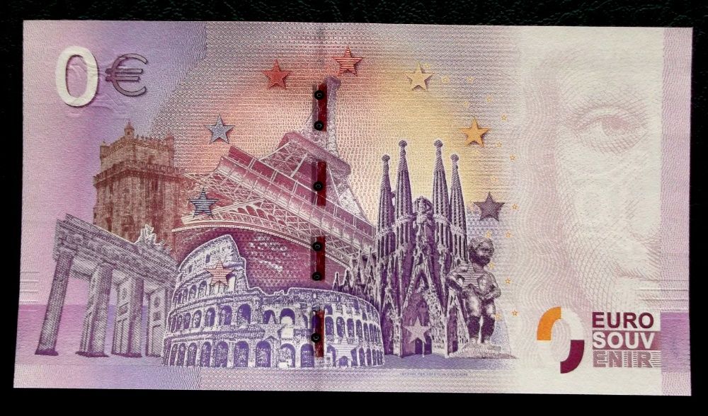 Bancnote 0 Euro Suvenir 2019 2022 UNC
