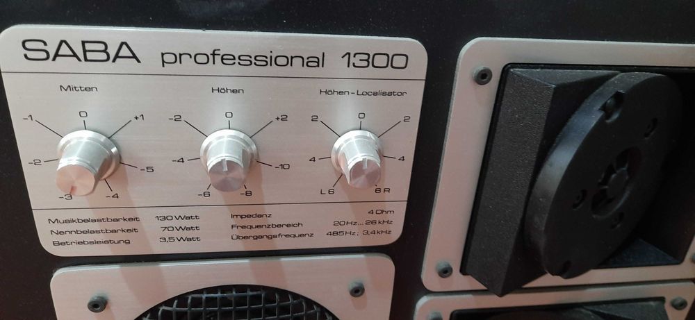 Boxe profesionale SABA 1300 Professional