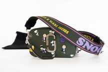 Geanta Piele Marc Jacobs Snapshot leather crossbody bag