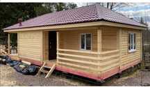 Case pe structura din lemn