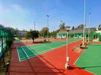 Строительства теннисных кортов, волейбольных площадок с гарантией