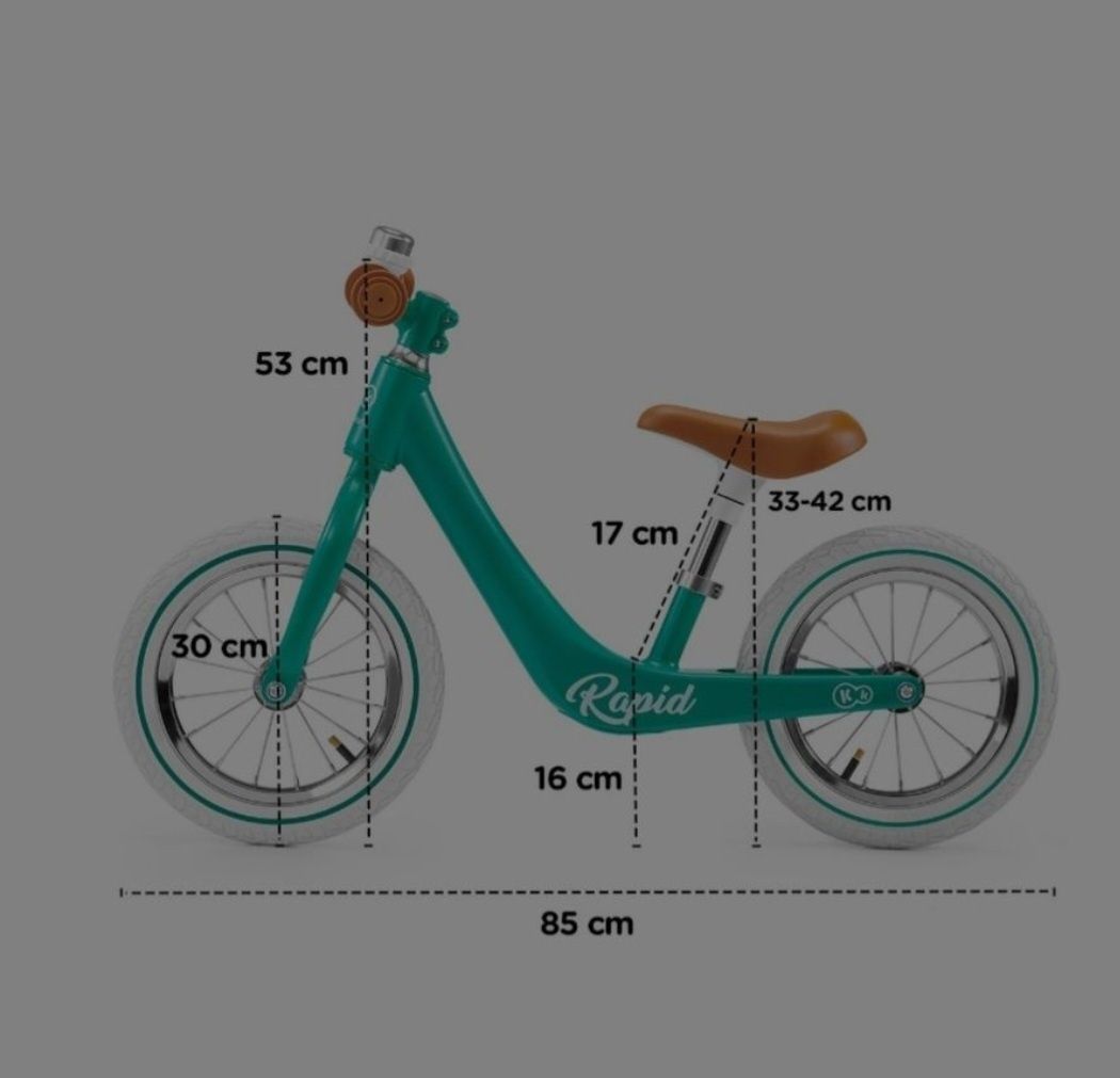 Bicicleta echilibru / fara pedale Kinderkraft Rapid