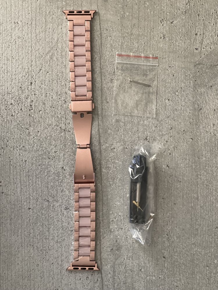 Bratara metalica / zale de dama pentru Apple Watch 38/40/41mm