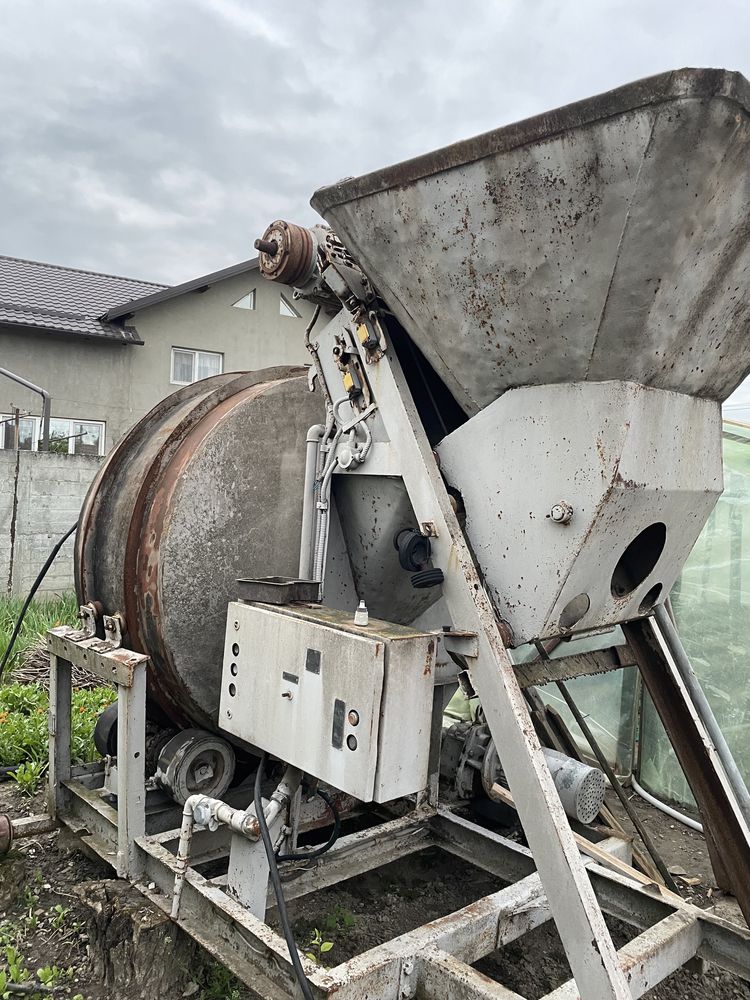 Vand betoniera mare industrială trifazic