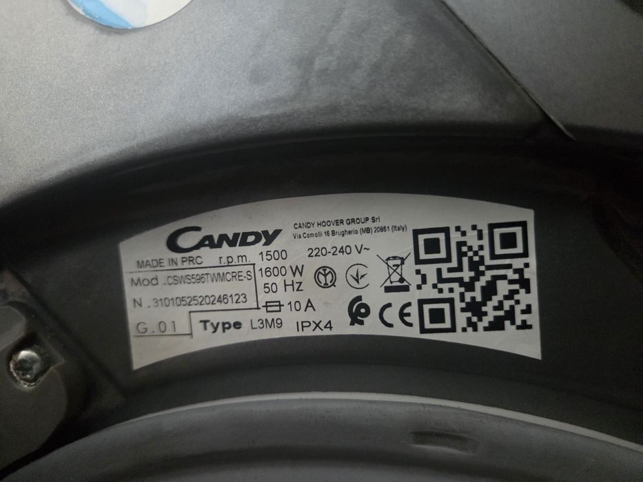 Пералня със сушилня CANDY